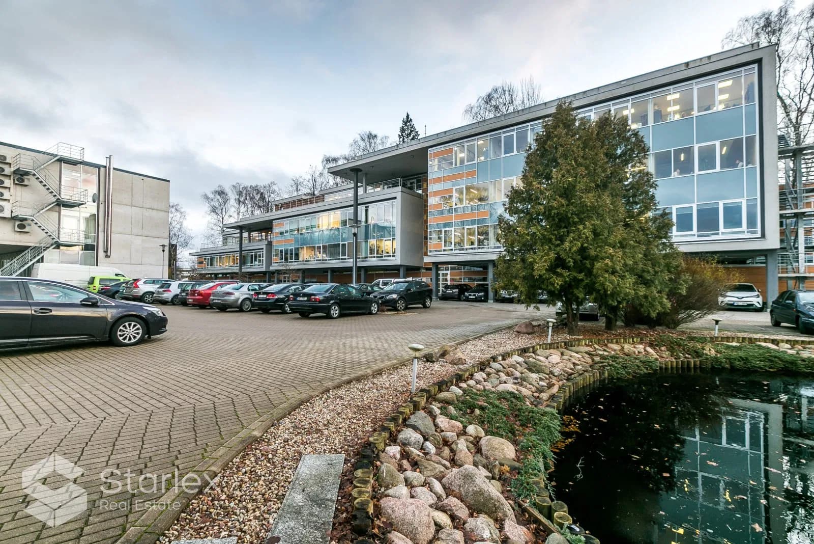 Two level office with spacious terrace in Marupe