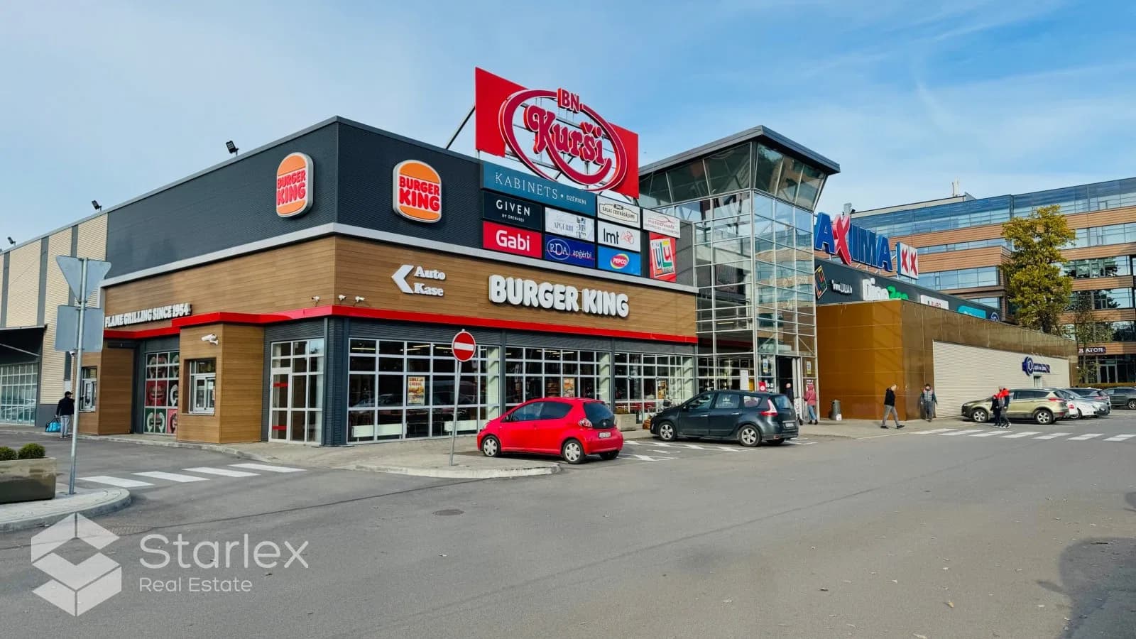 Premises in a shopping center